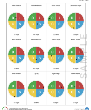 Everything DiSC® Team View